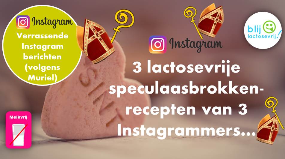 Lactosevrije speculaasbrokken recept glutenvrij Instagram