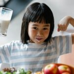 kleine pakjes lactosevrije melk en plantaardige melk