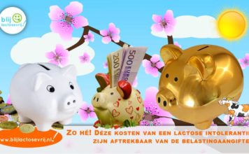 Deze kosten van een lactose intolerantie zijn aftrekbaar van je belastingaangifte