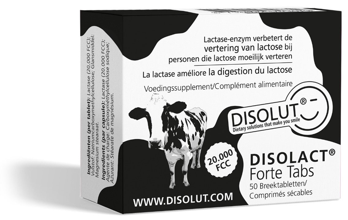 disolact forte tabs 20000 fcc lactase tabletten