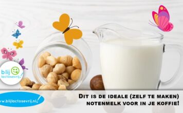 ideale notenmelk in de koffie zelf maken