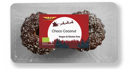 Bonvita - Vegan Kerstkransjes Choco Kokos